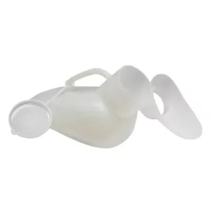 URINOIR EN PLASTIC MIXTE(BOUTON BLANC)G.M