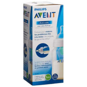 AVENT BIB ANTI COLIQUE 260ML 1M+ 813/61
