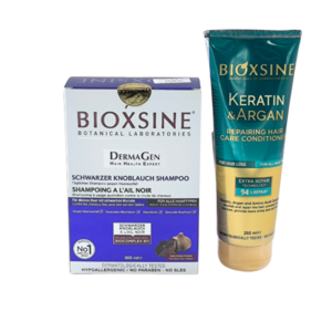 BIOXSINE SHAMP ANTI CHUTE A AIL NOIR 300ML