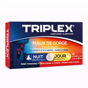 TRIPLEX MAUX DE GORGE JOUR/NUIT