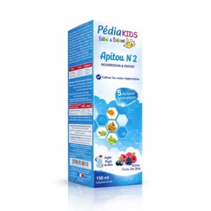 PEDIAKIDS APITOU 2 TOUX SECHE 150ML