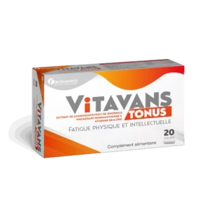 FARMAVANS VITAVANS TONUS BT 20 GELULES